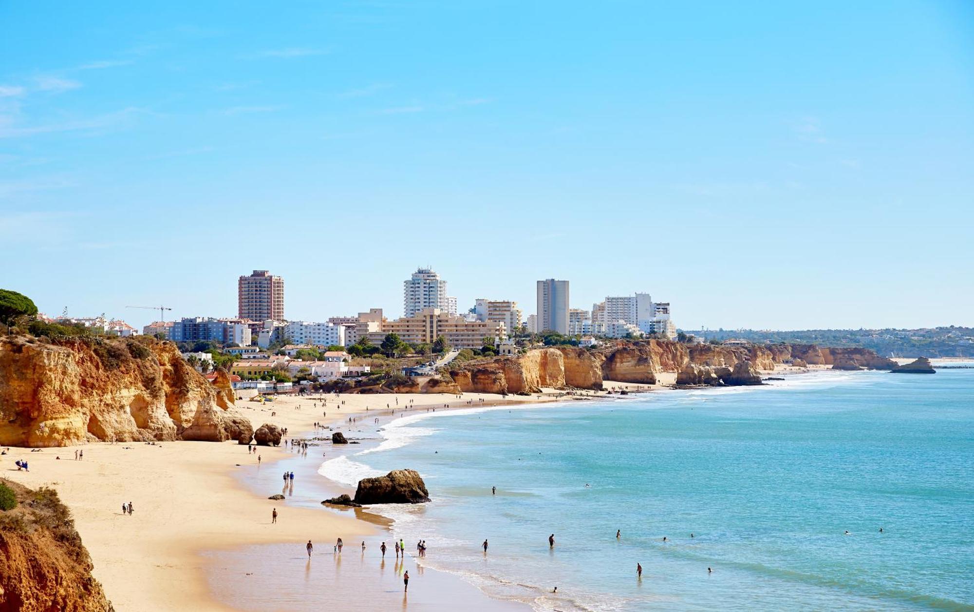 Bnb Homes Praia Da Rocha Beach Bright Apartment 50 M Away From The Ocean ポルティマン エクステリア 写真